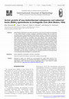 Research paper thumbnail of Active growth of non-hydrothermal subaqueous and subaerial barite (BaSO4) speleothems in Lechuguilla Cave (New Mexico, USA)