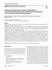 Research paper thumbnail of Soaking of autografts with vancomycin is highly effective on preventing postoperative septic arthritis in patients undergoing ACL reconstruction with hamstrings autografts