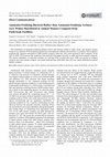 Research paper thumbnail of Ammonia-Oxidizing Bacteria Rather than Ammonia-Oxidizing Archaea were Widely Distributed in Animal Manure Composts from Field-Scale Facilities