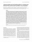 Research paper thumbnail of Airborne-pollen pool and mating pattern in a hybrid zone between Pinus pumila and P. parviflora var. pentaphylla