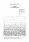 Research paper thumbnail of CFP Pier Paolo Pasolini Mémoire(s) et résonances