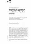 Research paper thumbnail of Reanalyzing the features of the traditional Turkish houses in view of the Covid-19 pandemic conditions