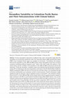 Research paper thumbnail of Streamflow Variability in Colombian Pacific Basins and Their Teleconnections with Climate Indices