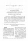 Research paper thumbnail of Spatiotemporal variability of methane over the Amazon from satellite observations