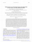 Research paper thumbnail of Relations of the low-level extra-tropical cyclones in the Southeast Pacific and South Atlantic to the Atlantic multi-decadal oscillation