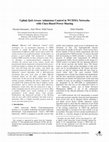 Research paper thumbnail of Uplink QoS-aware admission control in WCDMA networks with class-based power sharing