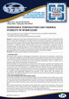 Research paper thumbnail of Permissible Temperatures and Thermal Stability of Worm Gears