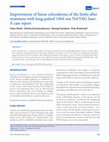 Research paper thumbnail of Improvement of linear scleroderma of the limbs after treatment with long-pulsed 1064 nm Nd:YAG laser: A case report