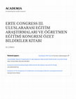 Research paper thumbnail of ÖĞRETMENLERİN KOLEKTİF ÖĞRETMEN YETERLİLİKLERİNE YÖNELİK ALGILARININ İNCELENMESİ