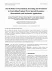 Research paper thumbnail of On the Effect of Vaccination, Screening and Treatment in Controlling Typhoid Fever Spread Dynamics: Deterministic and Stochastic Applications