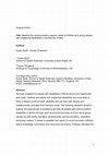 Research paper thumbnail of Meeting the communication support needs of children and young people with intellectual disabilities in the Bolivian Andes