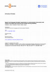 Research paper thumbnail of Speech and language therapists’ approaches to communication intervention with children and adults with profound and multiple learning disability