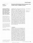 Research paper thumbnail of Structural and biochemical characterization of the cytosolic wheat cyclophilin TaCypA-1