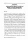 Research paper thumbnail of Az Orosz Birodalom születésének (1721) magyar nyelvű historiográfiája I. : Összefoglaló Oroszország-történetek