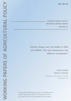 Research paper thumbnail of Climate change and civil conflict in SSA and MENA: The same phenomena, but different mechanisms?