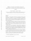 Research paper thumbnail of Influence of nicotine and alcohol on sleep and implications on insomnia: the reward-attention circuit model