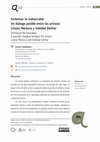 Research paper thumbnail of Sintetizar lo inabarcable. Un diálogo posible entre las artistas