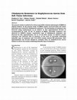 Research paper thumbnail of Clindamycin Resistance in Staphylococcus Aureus from Soft Tissue Infections