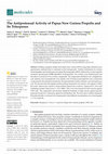 Research paper thumbnail of The Antiprotozoal Activity of Papua New Guinea Propolis and Its Triterpenes