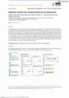 Research paper thumbnail of Application of laterite soil in removing chloride ion from drinking water