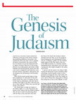 Research paper thumbnail of The Genesis of Judaism