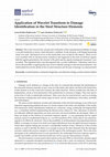 Research paper thumbnail of Application of Wavelet Transform to Damage Identification in the Steel Structure Elements