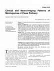 Research paper thumbnail of Clinical and Neuro-imaging Patterns of Meningiomas of Visual Pathway