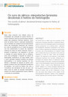 Research paper thumbnail of Os sons do silêncio: interpelações feministas decoloniais à História da historiografia