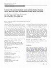 Research paper thumbnail of Lesions of the anterior thalamic nuclei and intralaminar thalamic nuclei: place and visual discrimination learning in the water maze