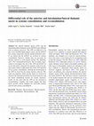 Research paper thumbnail of Differential role of the anterior and intralaminar/lateral thalamic nuclei in systems consolidation and reconsolidation