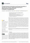 Research paper thumbnail of Conidial Emulsion Formulation and Thermal Storability of Metarhizium anisopliae against Red Palm Weevil, Rhynchophorusferrugineus Olivier (Coleoptera: Dryophthoridae)