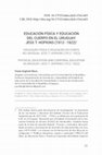 Research paper thumbnail of Educación Física y educación del cuerpo en el Uruguay: Jess T. Hopkins (1912-1922)