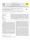 Research paper thumbnail of A streamlined approach to hybrid-chemistry modeling for a low cetane-number alternative jet fuel