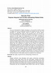 Research paper thumbnail of Hak Ijbar Wali Tinjauan Maqashid Syari’ah dan Antropologi Hukum Islam