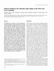 Research paper thumbnail of Missense Mutation in the Alternative Splice Region of the PAX6 Gene in Eye Anomalies