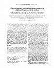 Research paper thumbnail of Characterization of immortalized human chondrocytes originated from osteoarthritis cartilage