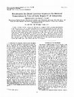 Research paper thumbnail of Requirement for distal upstream sequences for maximal transcription in vitro of early region IV of adenovirus