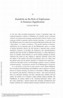 Research paper thumbnail of Kumārila on the Role of Implicature in Sentence Signification Bloomsbury Handbook Indian Philosophy of Language