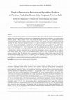 Research paper thumbnail of Tingkat Pencemaran Berdasarkan Saprobitas Plankton di Perairan Pelabuhan Benoa, Kota Denpasar, Provinsi Bali