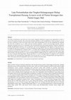 Research paper thumbnail of Laju Pertumbuhan dan Tingkat Kelangsungan Hidup Transplantasi Karang Acropora secale di Pantai Serangan dan Pantai Geger, Bali