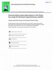 Research paper thumbnail of Internal solitary wave observations in the Flores Sea using the Himawari-8 geostationary satellite