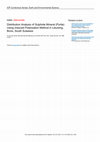 Research paper thumbnail of Distribution Analysis of Sulphide Mineral (Pyrite) Using Induced Polarization Method in Libureng, Bone, South Sulawesi