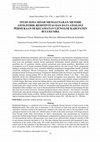 Research paper thumbnail of Studi Zona Sesar Menggunakan Metode Geolistrik Resistivitas Dan Data Geologi Permukaan DI Kecamatan Ujungloe Kabupaten Bulukumba