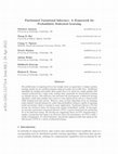 Research paper thumbnail of Partitioned Variational Inference: A Framework for Probabilistic Federated Learning