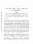 Research paper thumbnail of Variational Continual Learning