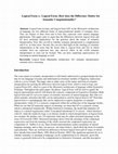 Research paper thumbnail of Logical Form vs. Logical Form: How Does the Difference Matter for Semantic Computationality?