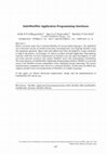 Research paper thumbnail of IndoWordNet Application Programming Interfaces