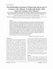 Research paper thumbnail of The Relationship/Association of Triglyceride and Severity of Coronary Artery Disease: Is Triglyceride Really a Risk Factor for Coronary Artery Disease?