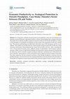 Research paper thumbnail of Economic Productivity vs. Ecological Protection in Danube Floodplain. Case Study: Danube’s Sector between Olt and Vedea