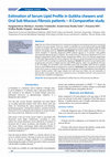 Research paper thumbnail of Estimation of Serum Lipid Profile in Gutkha chewers and Oral Sub Mucous Fibrosis patients â A Comparative study